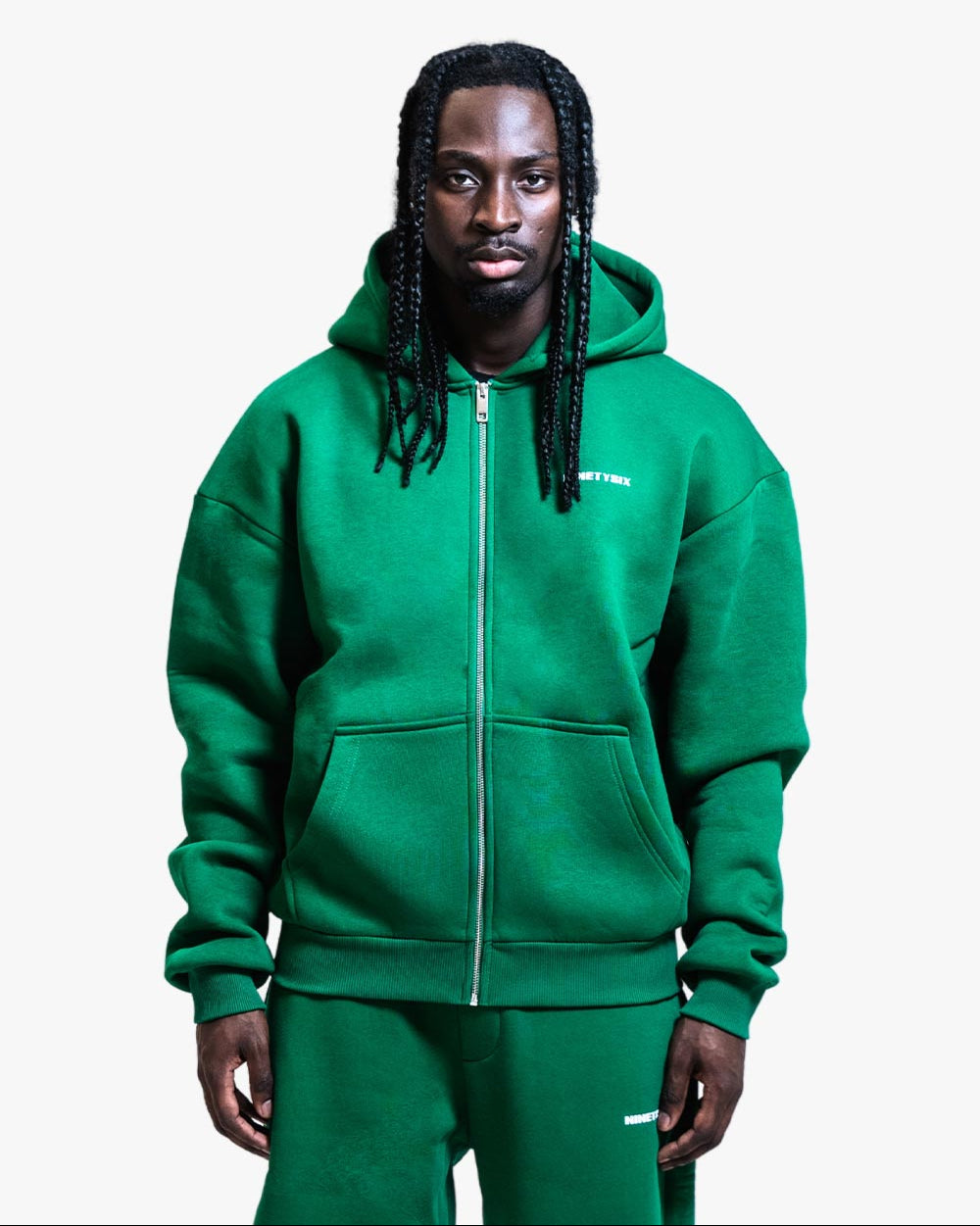 ESSENTIAL ZIPPER (GREEN)