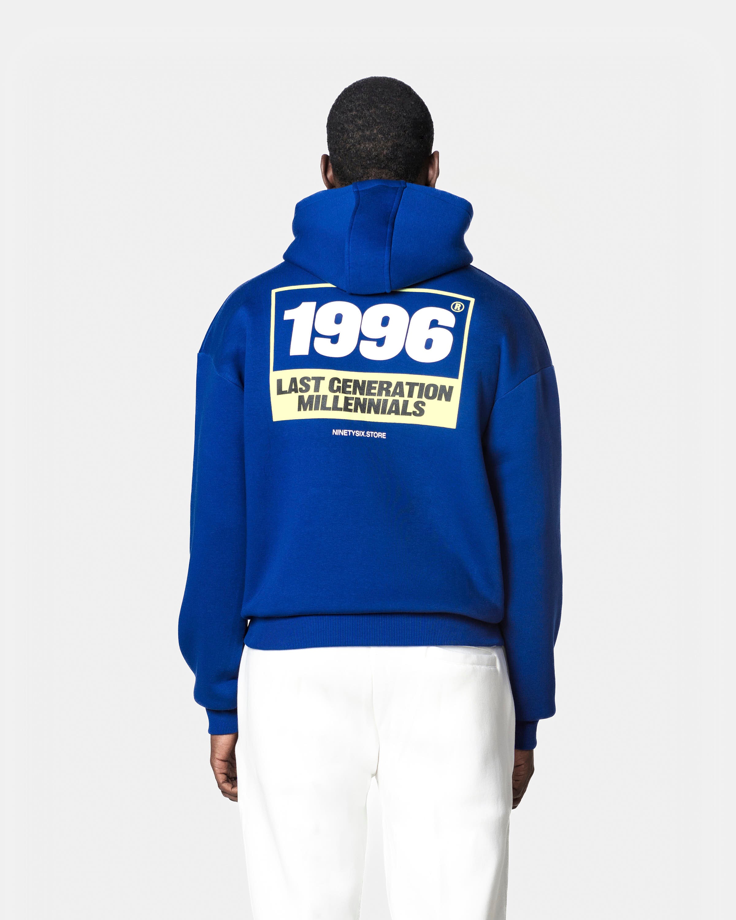 Last Generation Millennials Hoodie(Blue)