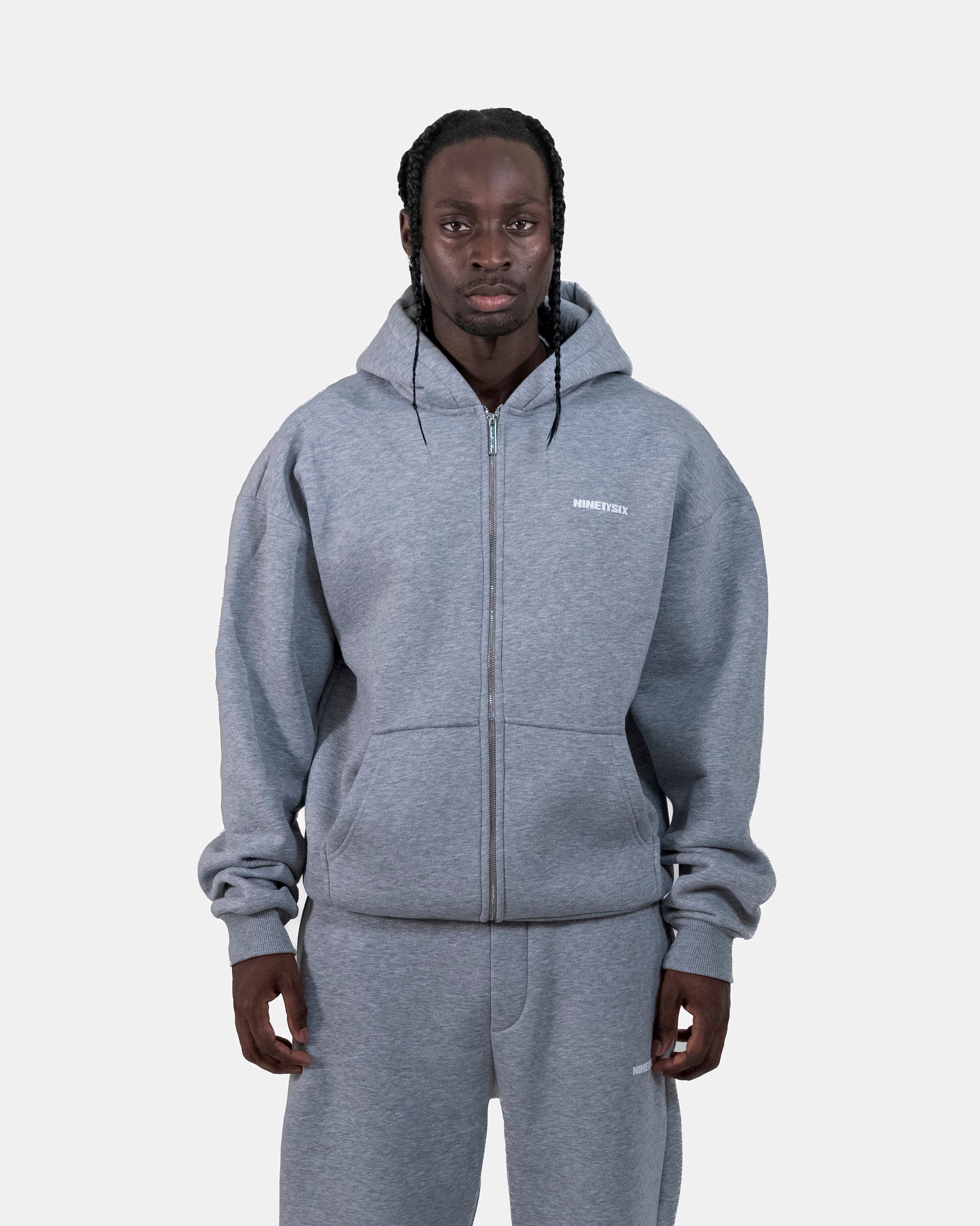 ESSENTIAL ZIPPER (GREY)