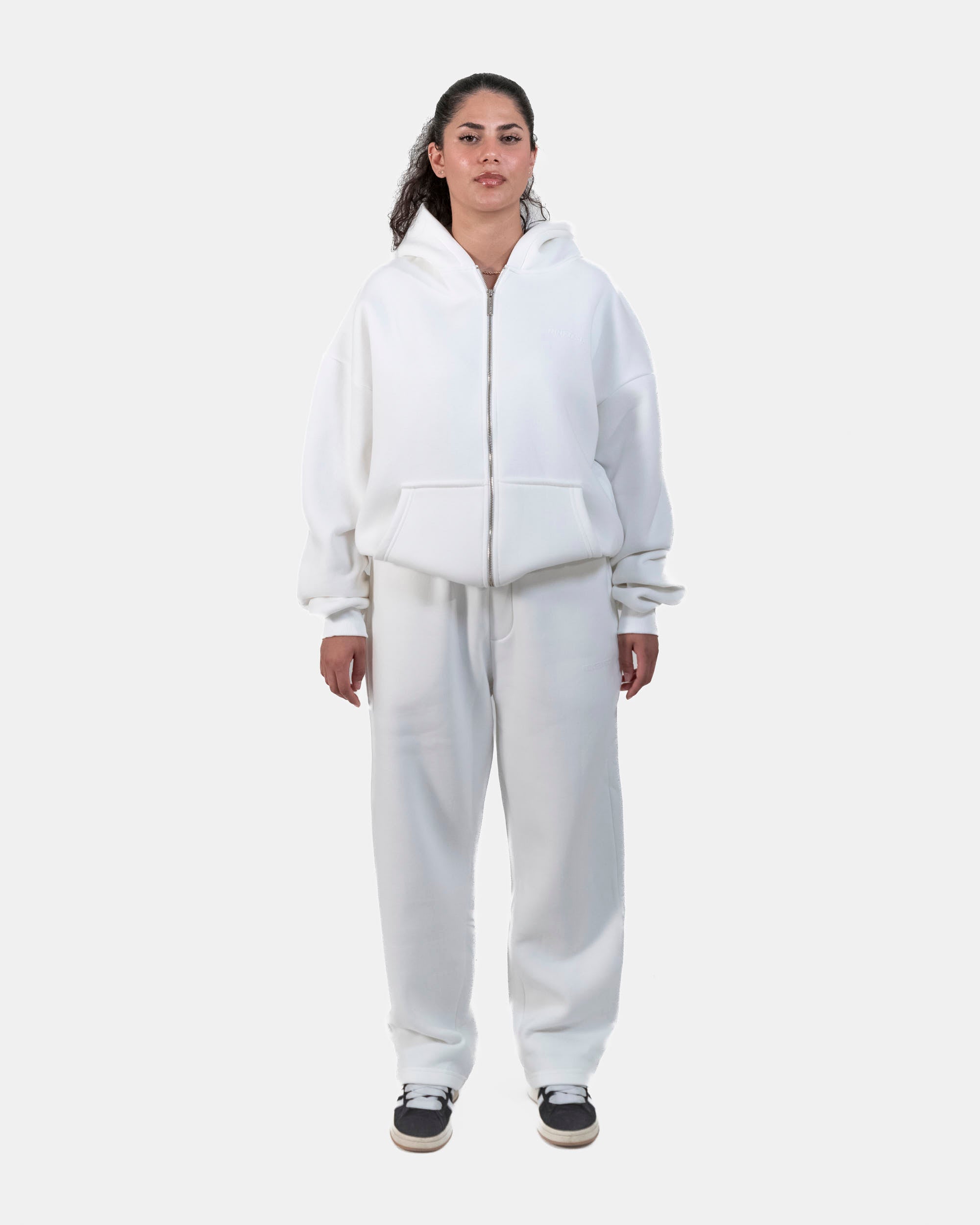 ESSENTIAL ZIPPER (CREAM WHITE)