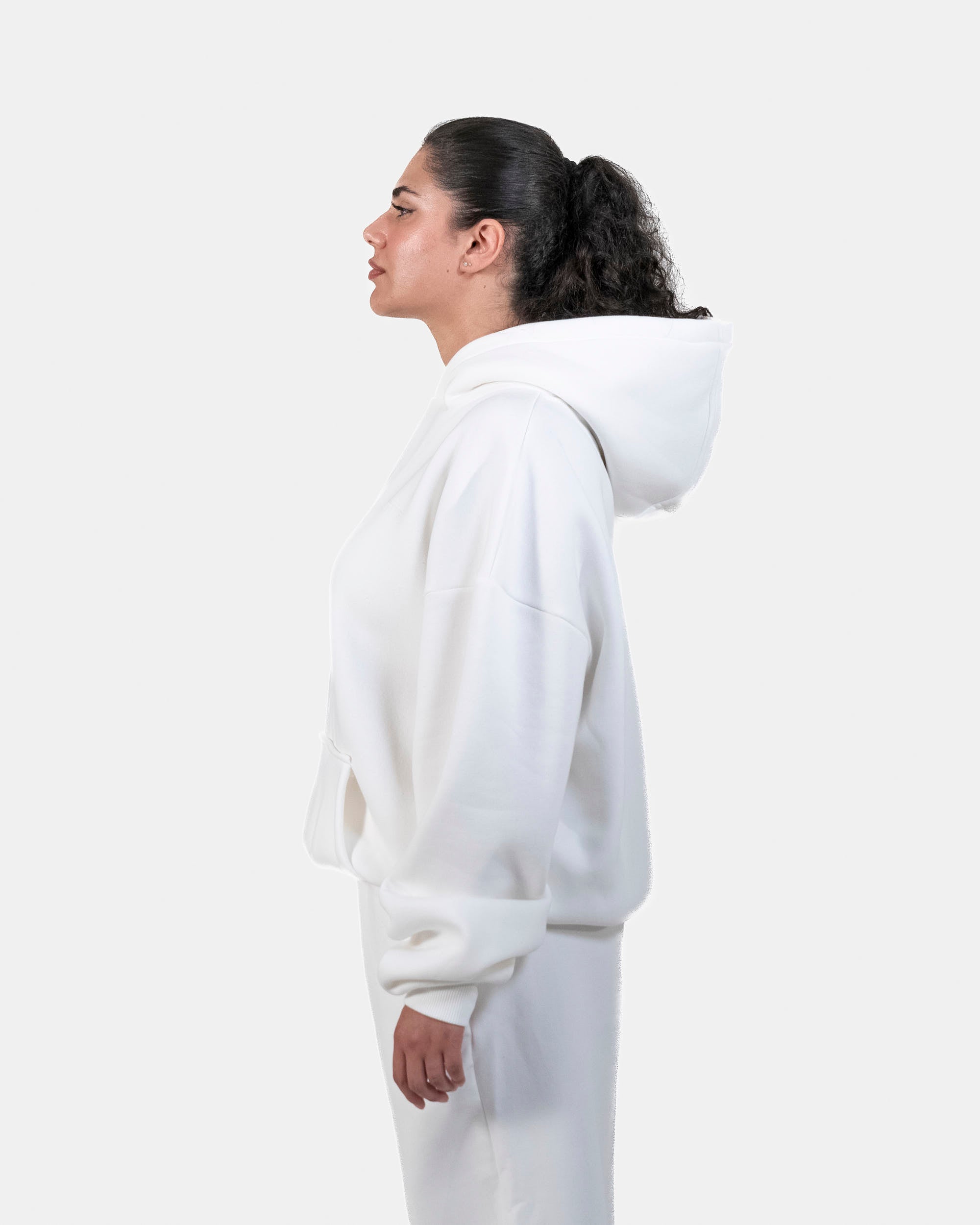 ESSENTIAL HOODIE (CREAM WHITE)