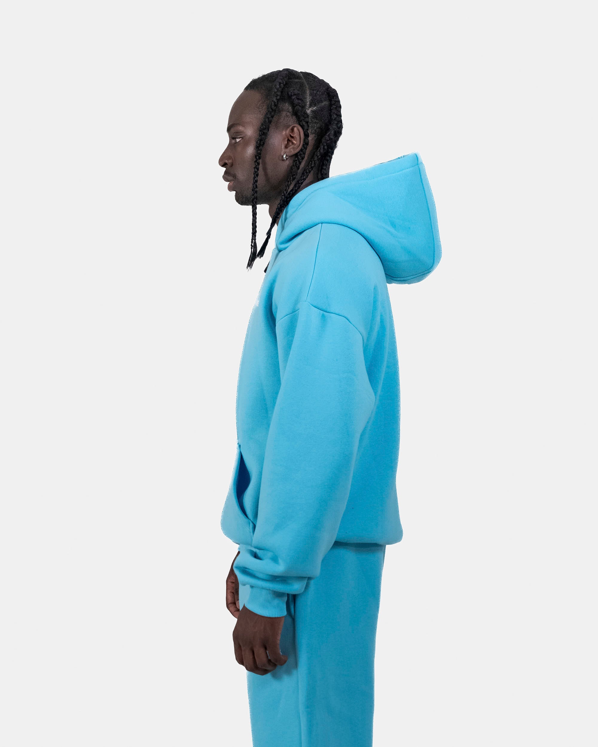 ESSENTIAL HOODIE (ICE BLUE)