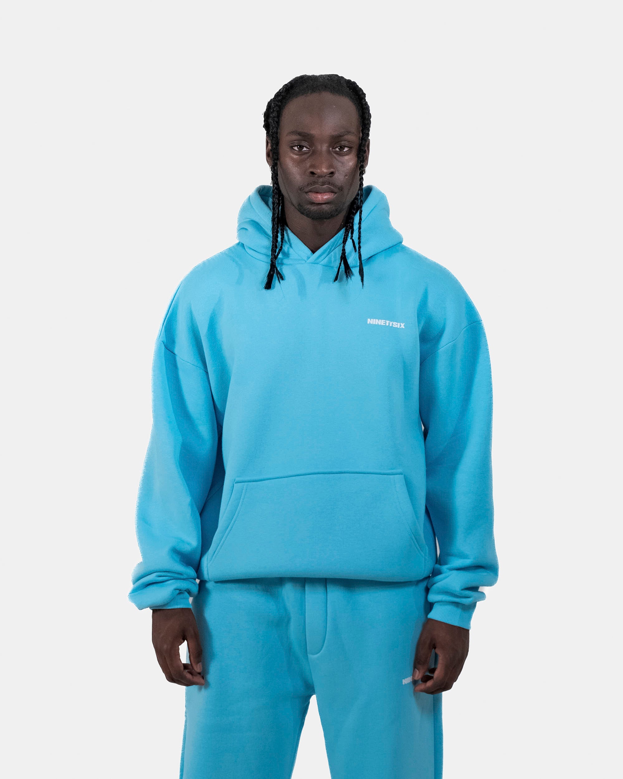 ESSENTIAL HOODIE (ICE BLUE)