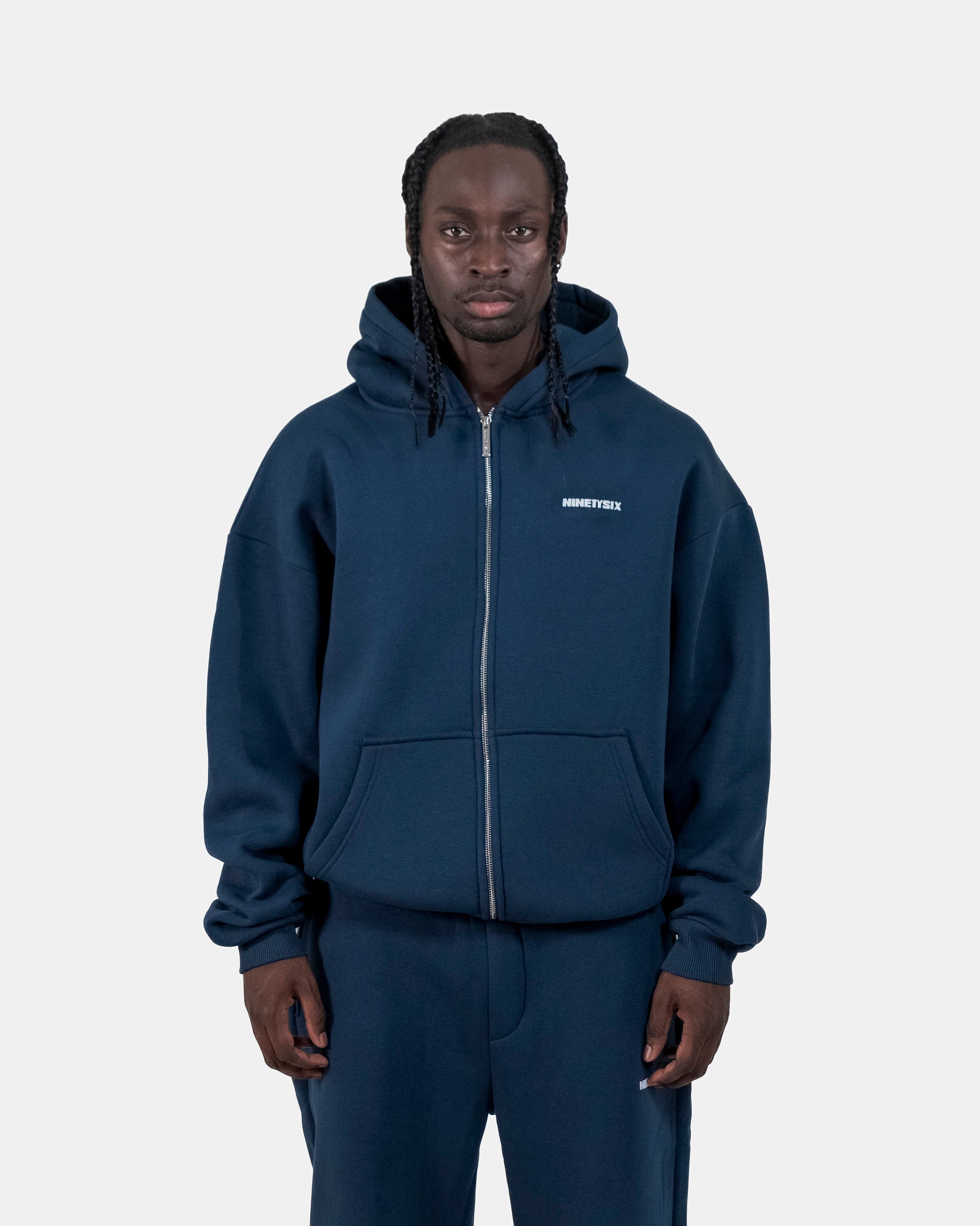 ESSENTIAL ZIPPER (NAVY BLUE)