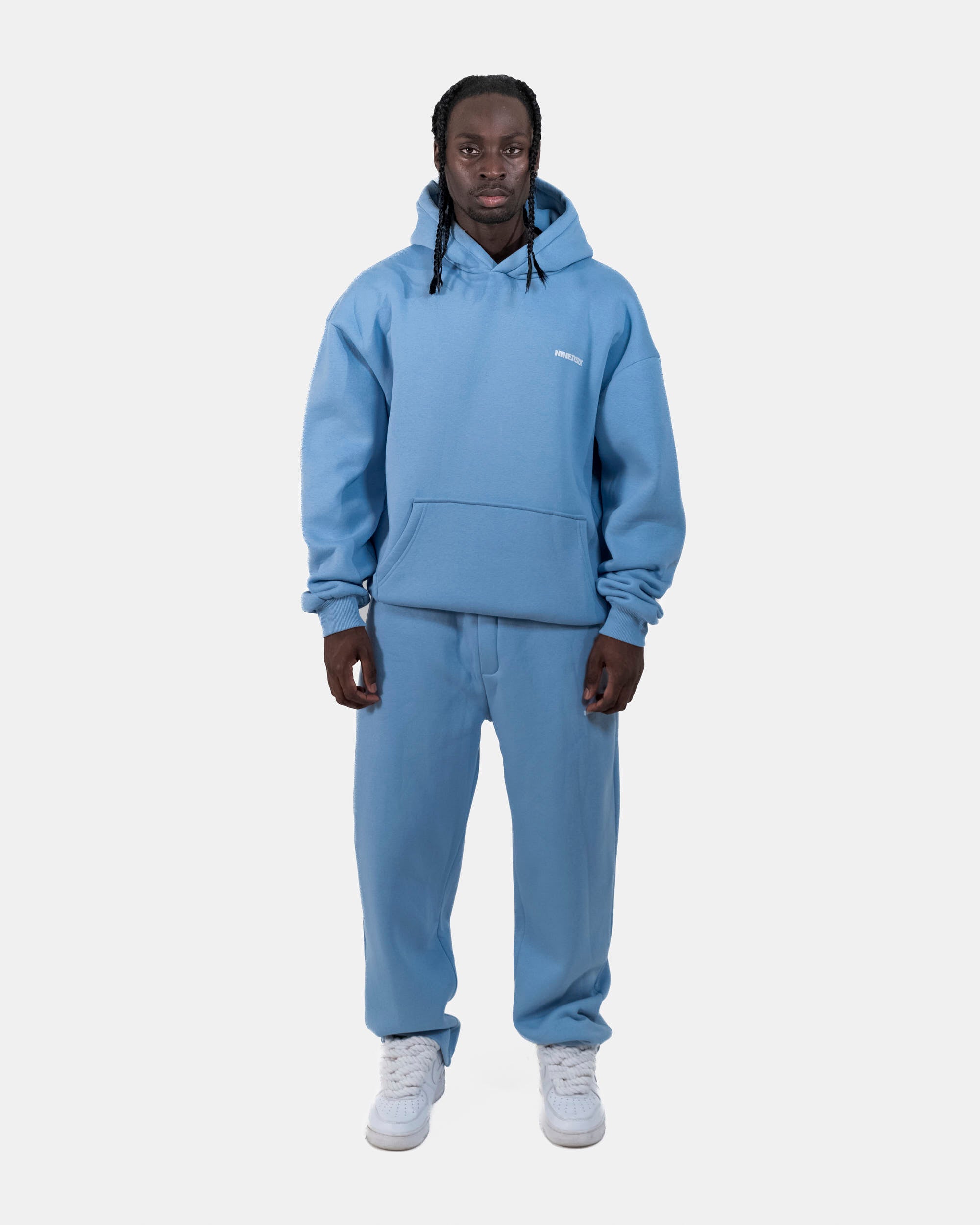 ESSENTIAL HOODIE (BABY BLUE)