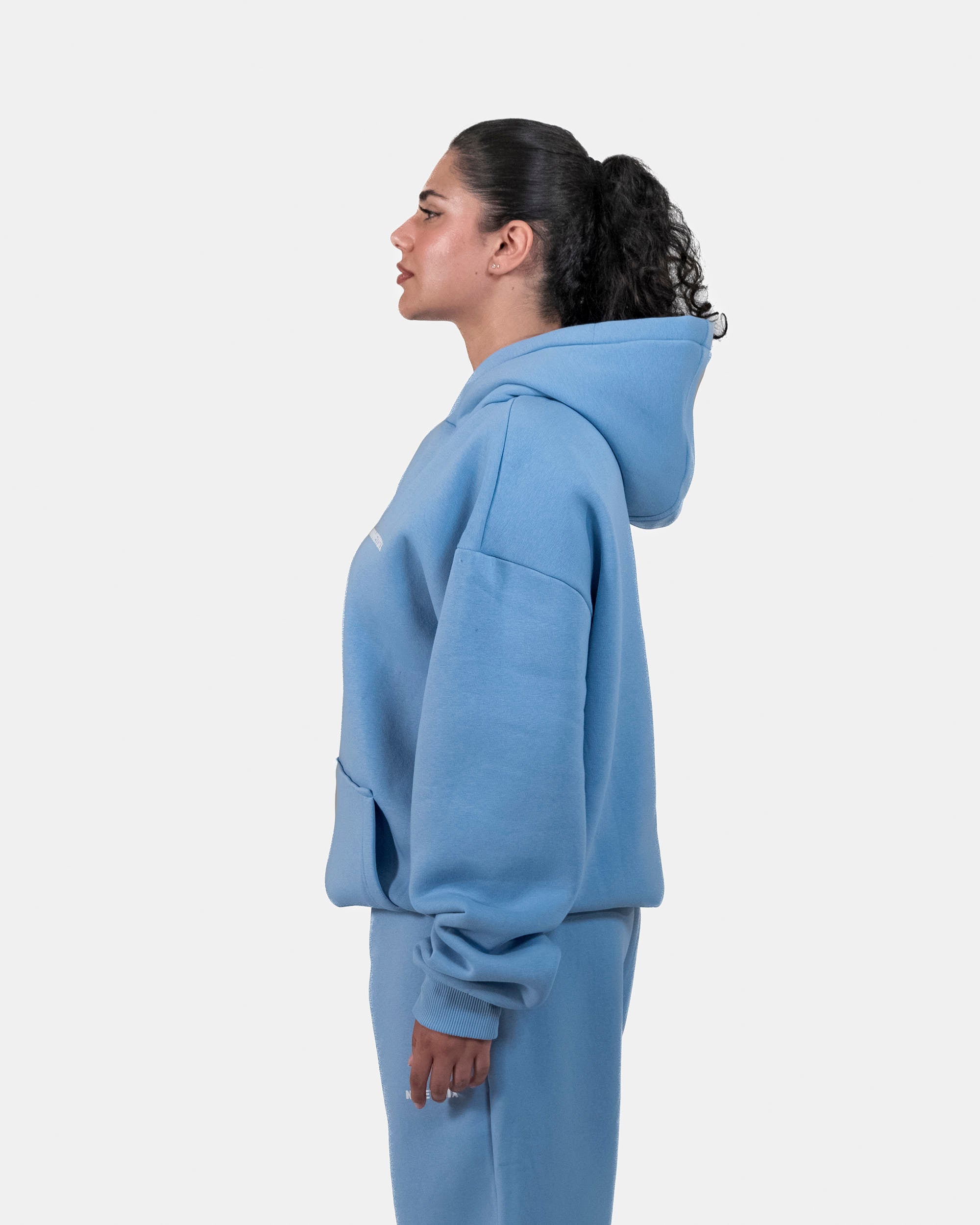 ESSENTIAL HOODIE (BABY BLUE)