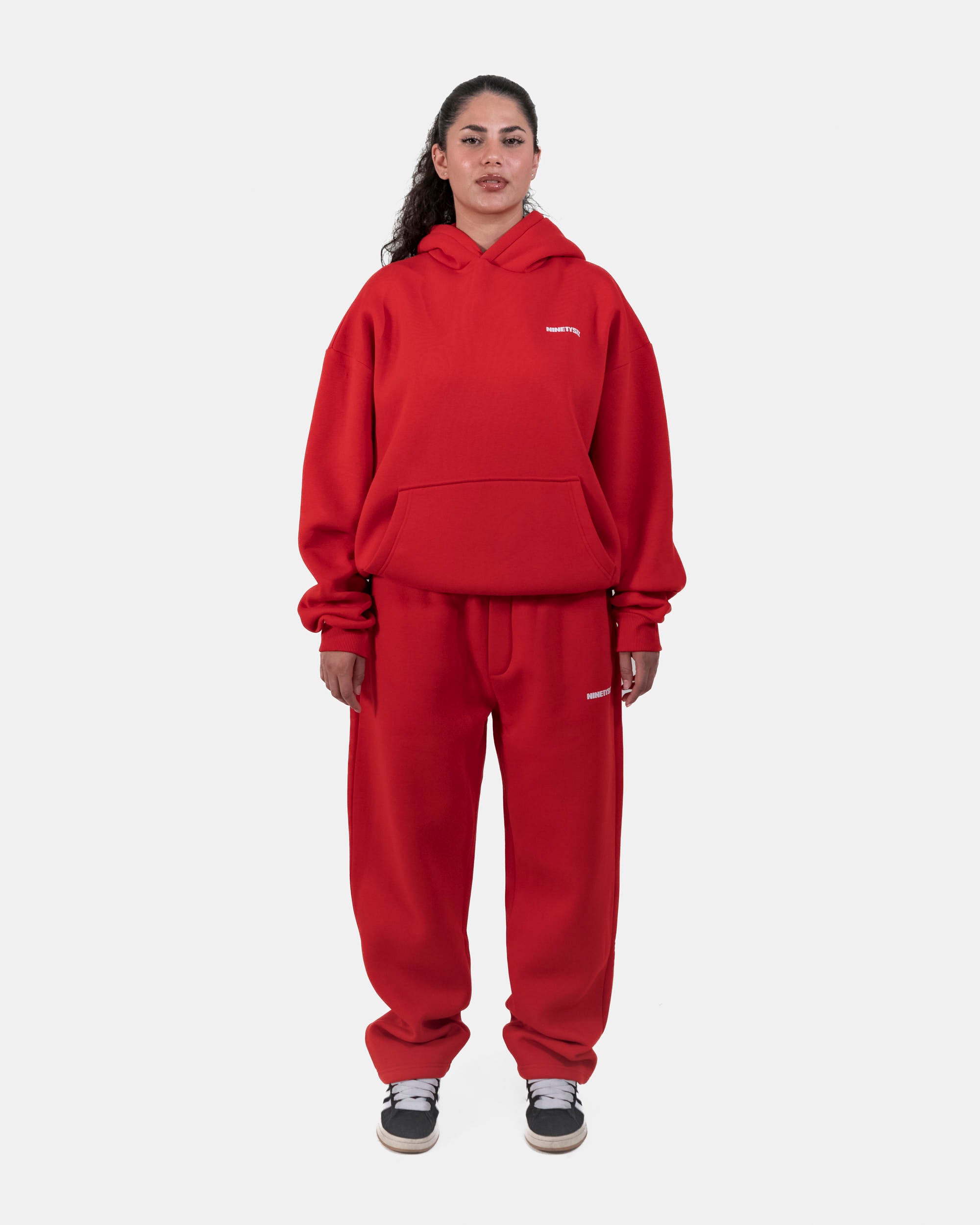 ESSENTIAL HOODIE (RED)