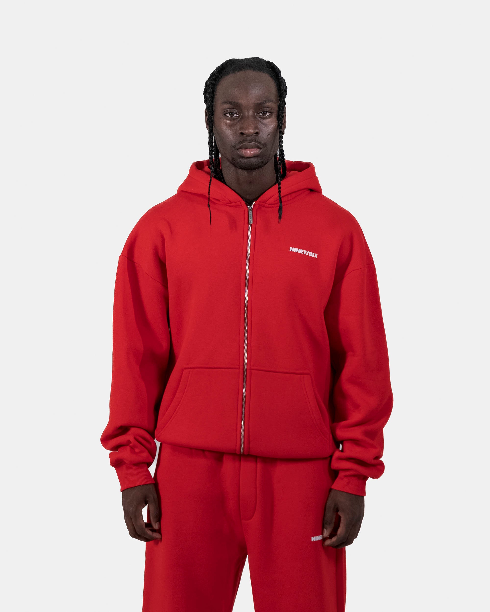 ESSENTIAL ZIPPER (RED)