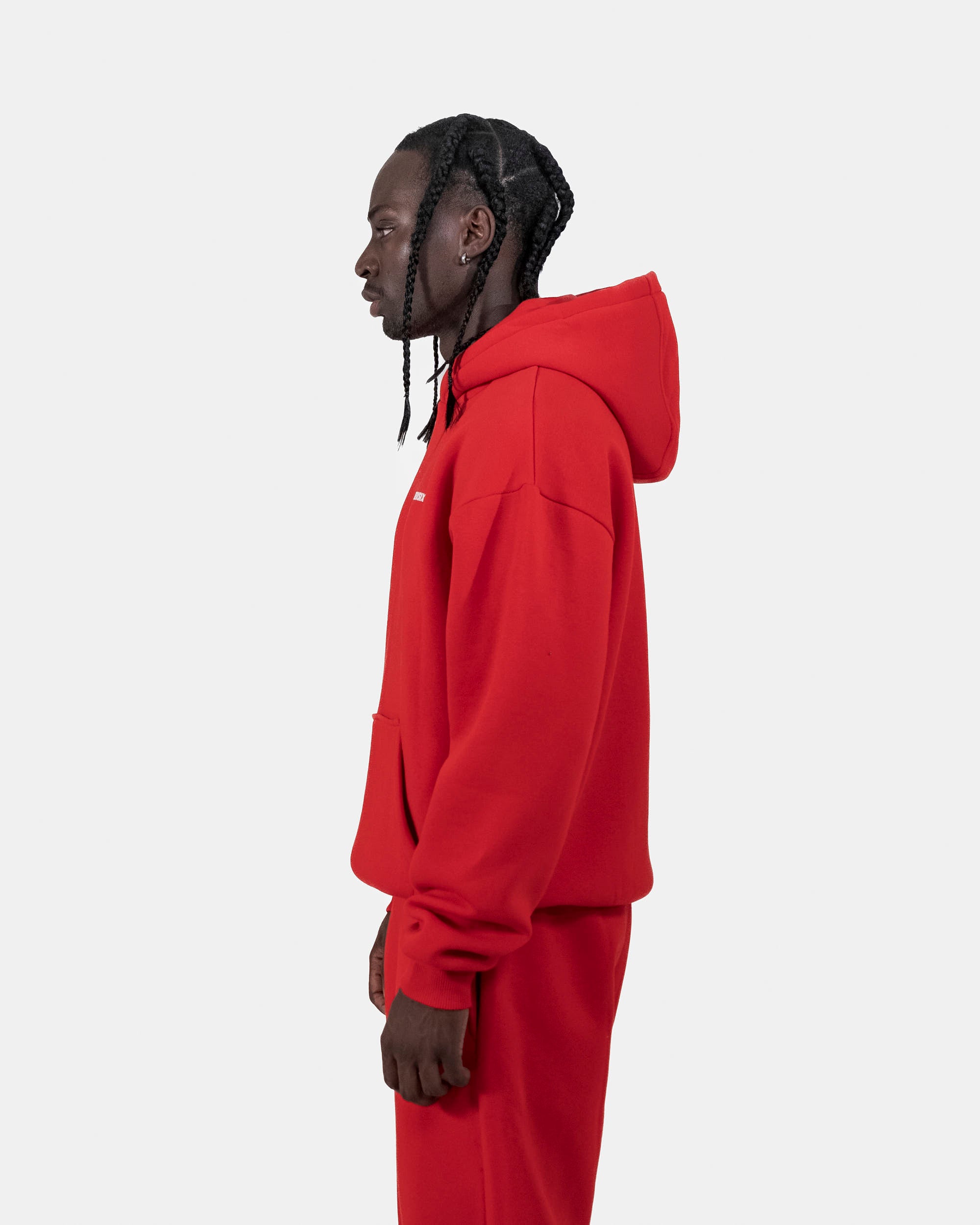 ESSENTIAL HOODIE (RED)