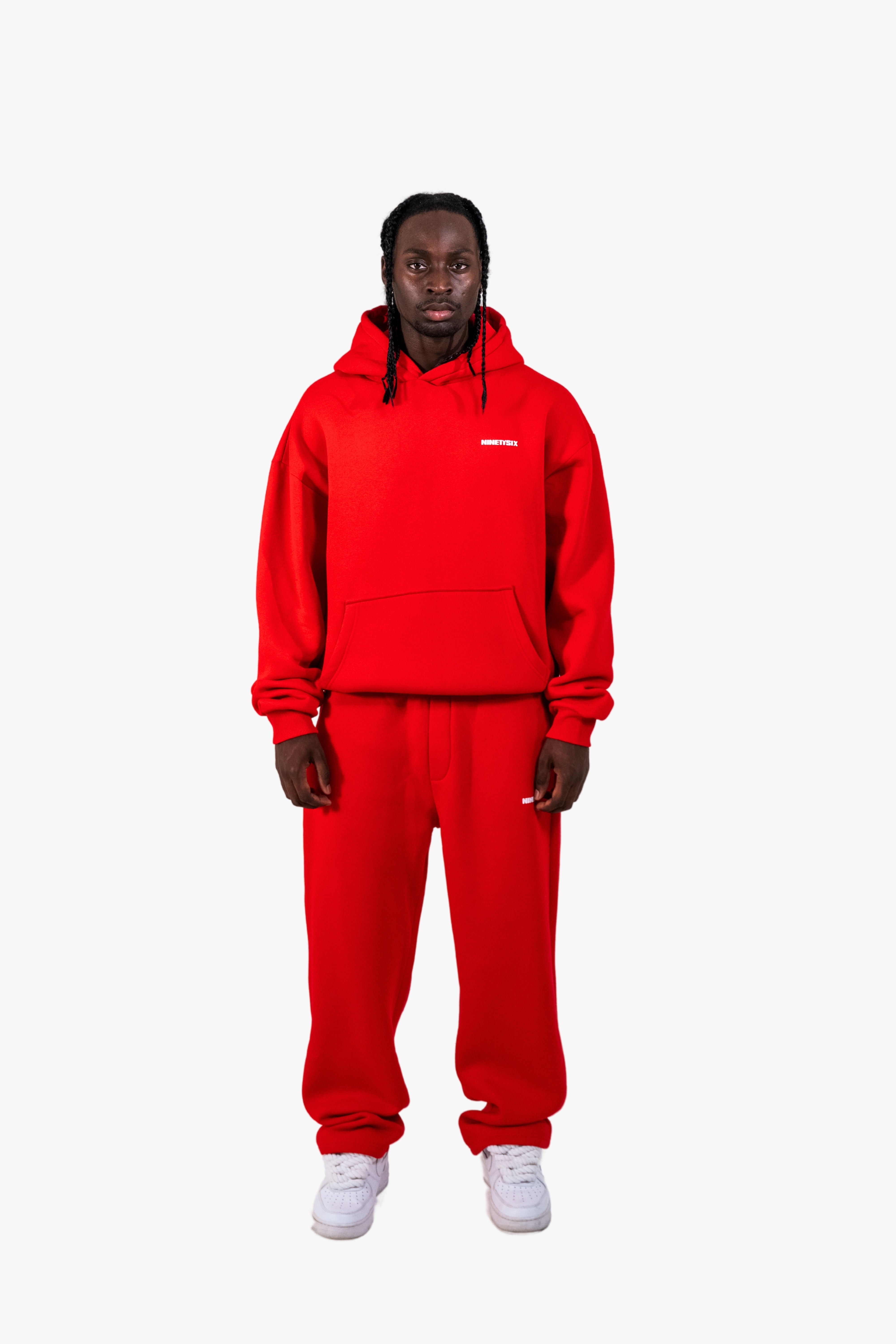 ESSENTIAL HOODIE (RED)