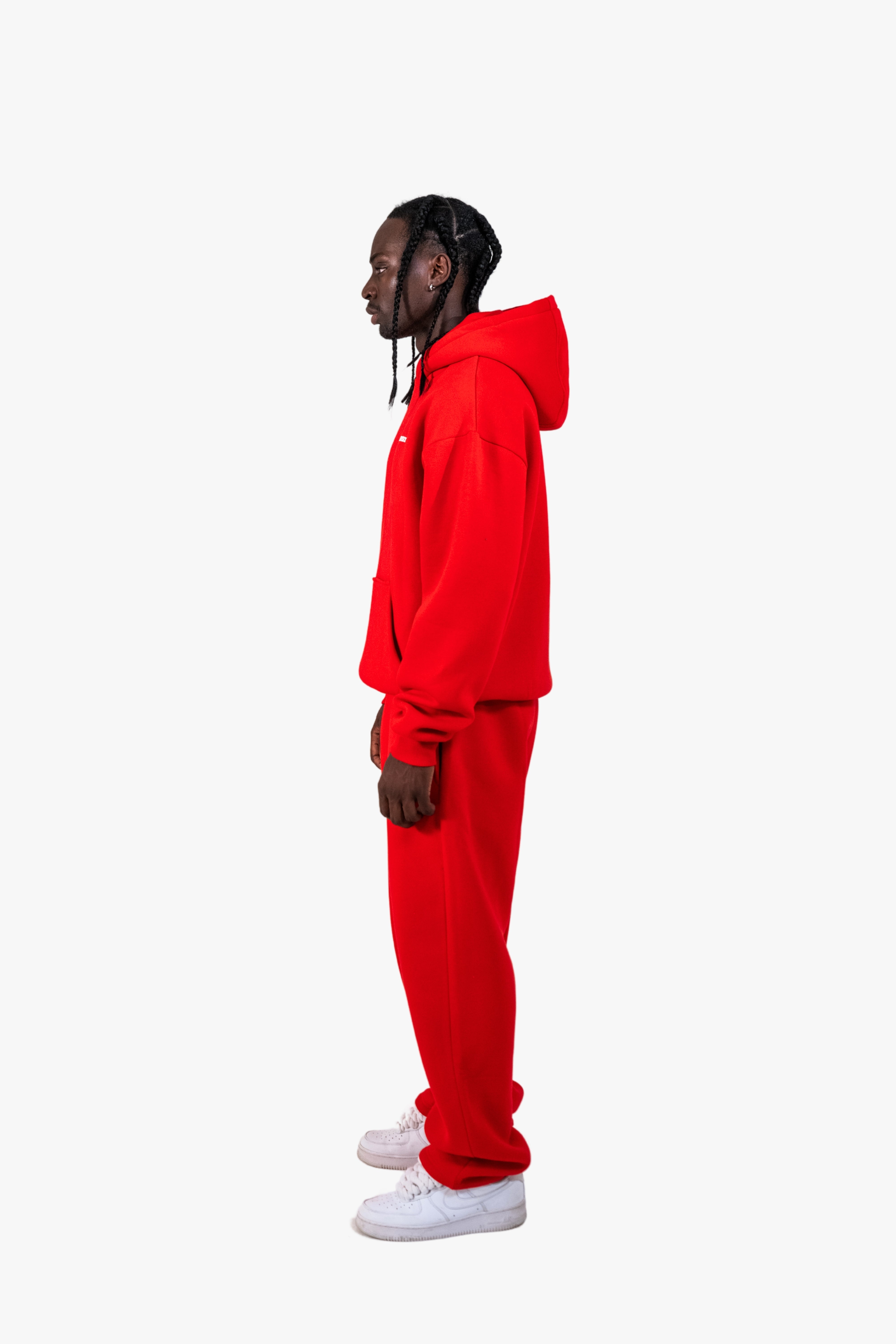 ESSENTIAL HOODIE (RED)