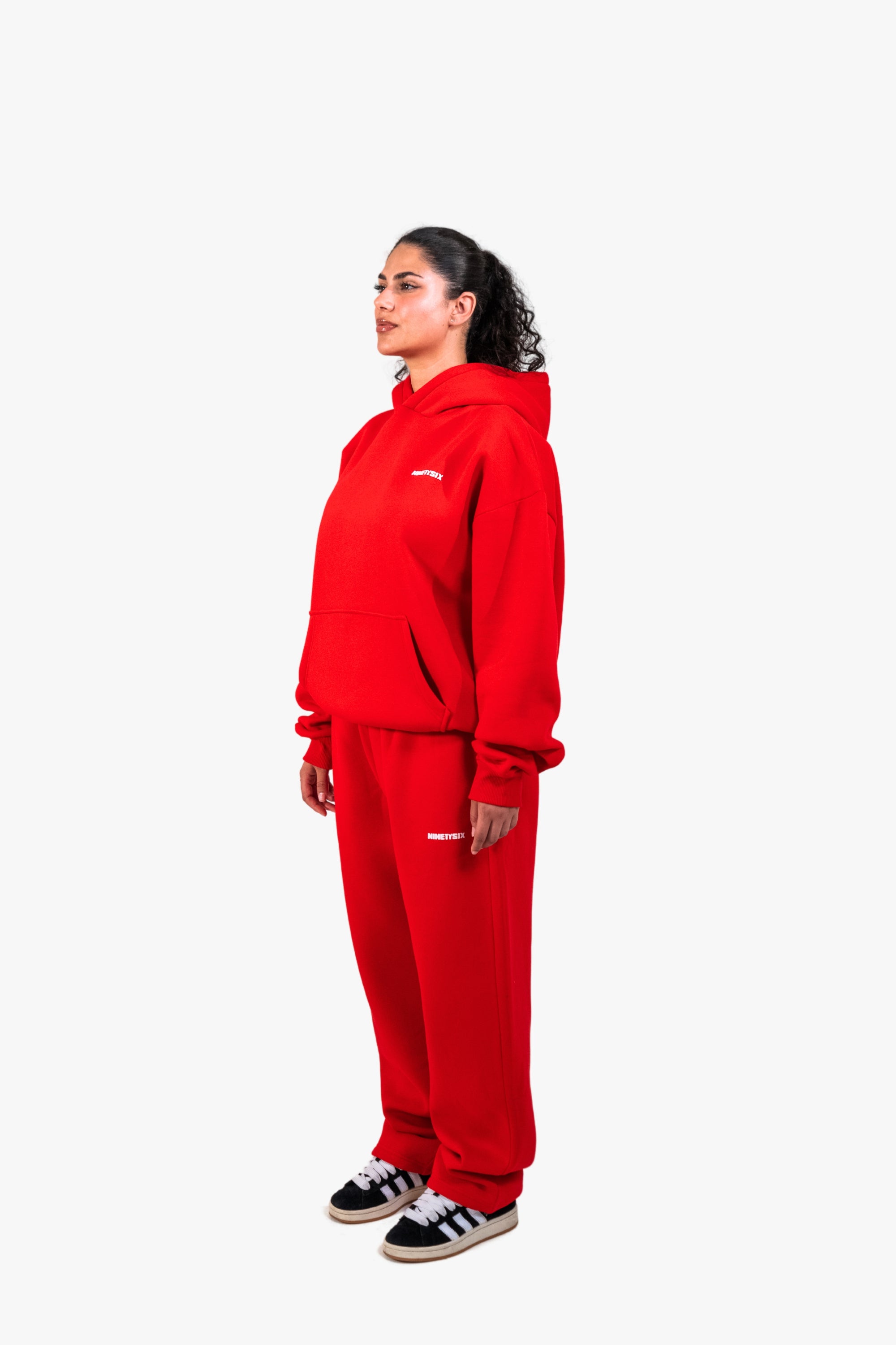 ESSENTIAL HOODIE (RED)