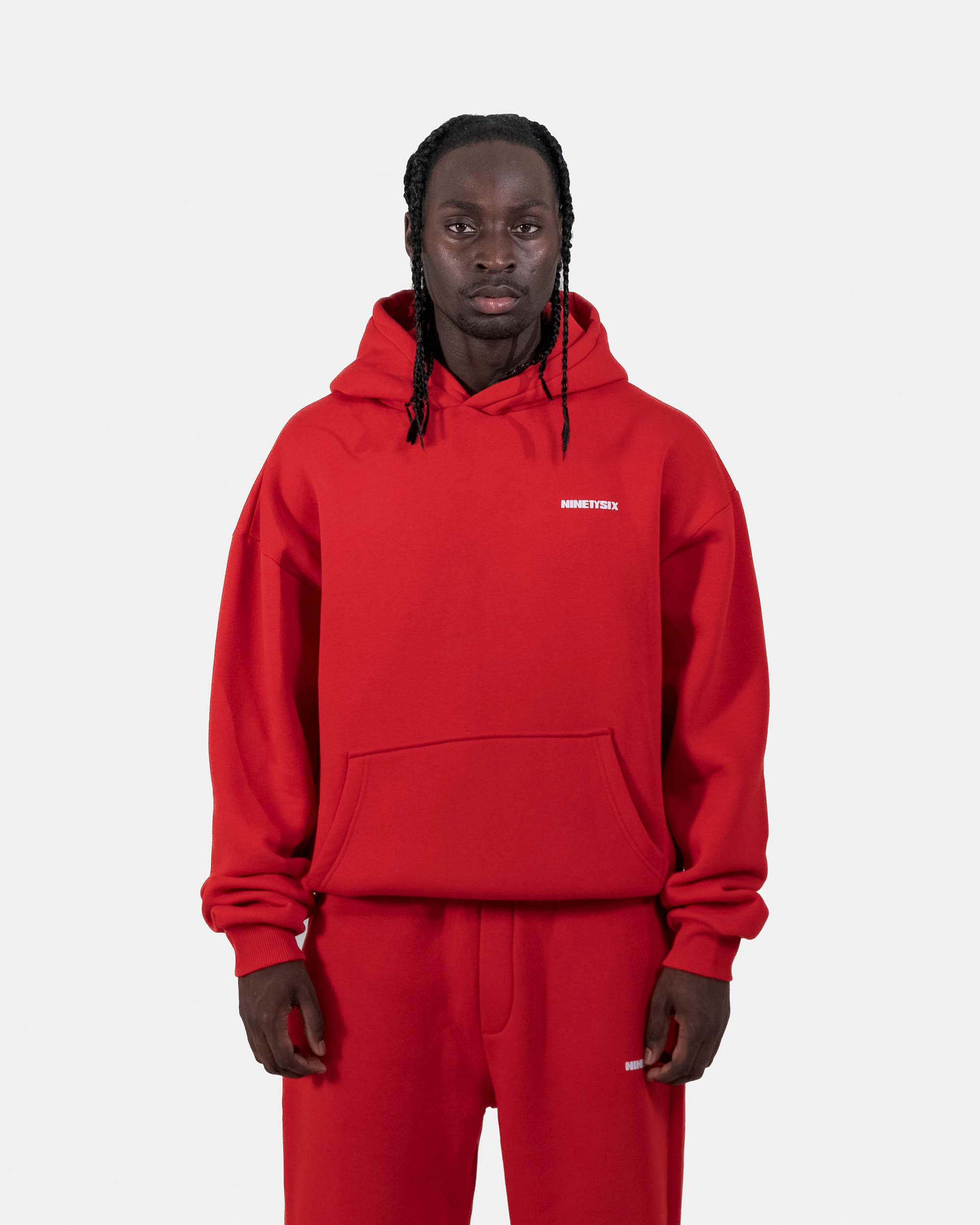 ESSENTIAL HOODIE (RED)